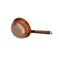 thumbnail image 3 of Ruiboury Durable Copper Pot Milk Pot Frying Pan Copper Bobbin Tool For Heating Butter And Chocolate Round Bottom, 3 of 6