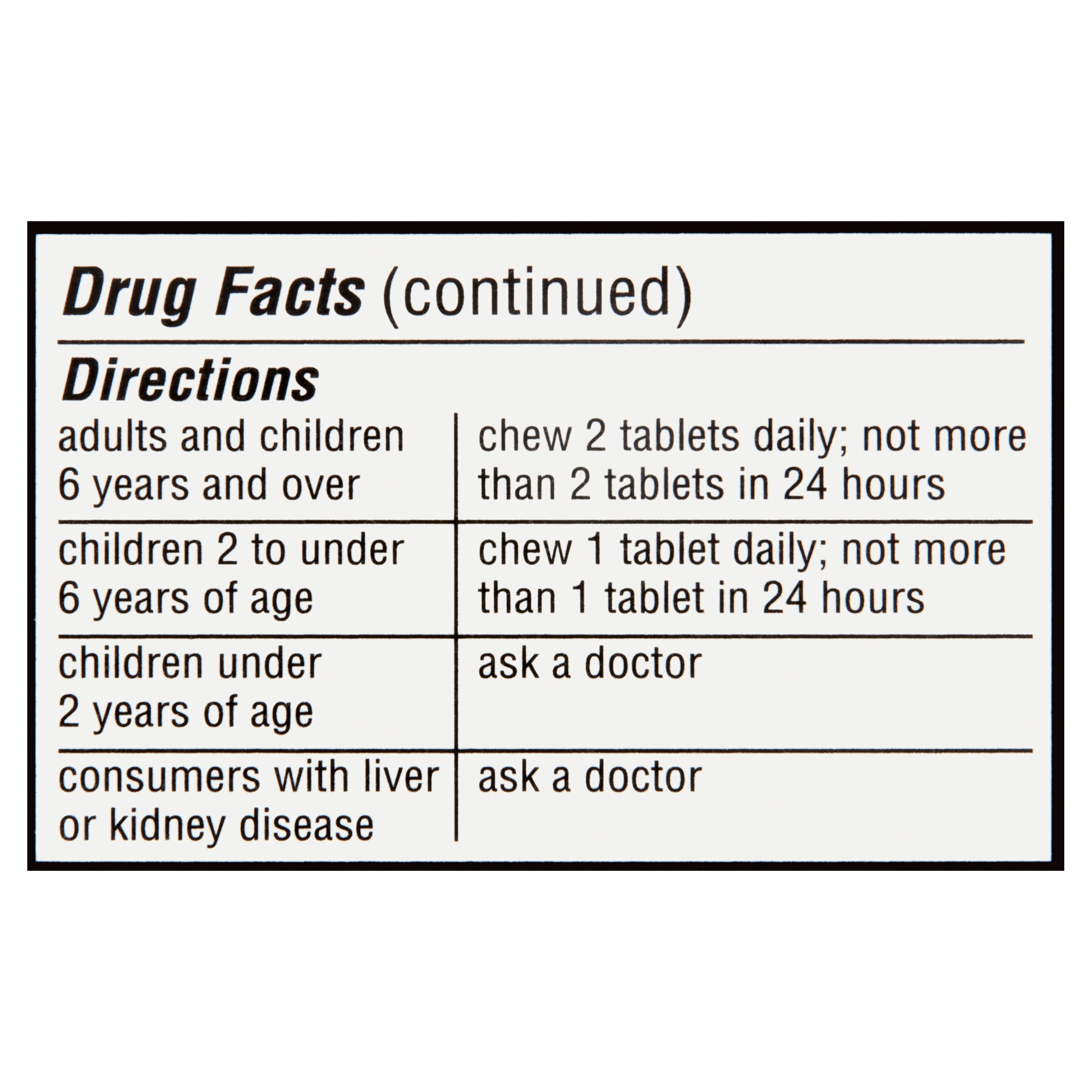 Equate Children's Loradatine Chewable Tablets 5mg, Grape, 30 Ct