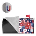 thumbnail image 5 of Daiia American Stars2 Mailbox Cover , Magnetic Welcome Mailbox Wraps Post Letter Box Cover for Garden Yard Home Decor-25.5x21 in, 5 of 7