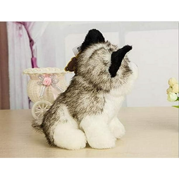 Giant stuffed husky sales