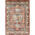 thumbnail image 1 of Unique Loom Utopia Geometric Vintage Rug 7' x 10' Rectangle Peach/Burgundy, 1 of 2