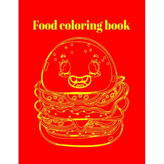 Food coloring book (Paperback)