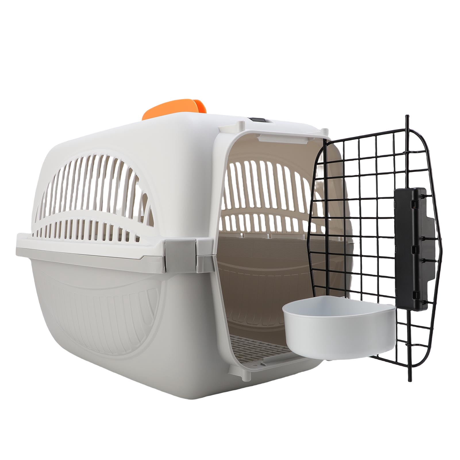 Cats Pet Travel Carrier, Pet Carrier Portable Dog Carrier Easy To Assemble Ample Space Excellent Ventilation Dog Carrier Measures for Outdoor Travel