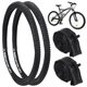 thumbnail image 1 of neumáticos para bicicleta de montaña de 26 x 1,95 pulgadas con 2 cámaras de bicicleta de 26 x 1,9 a 2,125 pulgadas, válvula AV de 32 mm, neumáticos y cámaras de repuesto para bicicletas Beach Cruiser,, 1 of 7