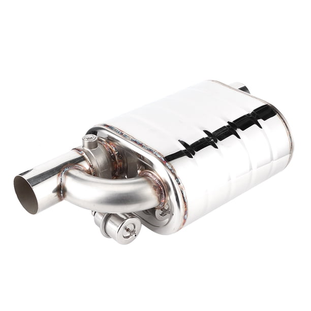Bomba De Vacío De Escape Silenciador Variable De Escape 63 Mm Válvula De Escape Eléctrica Universal Para Automóvil Dispositivo De Puerto Remoto De Acero Inoxidable Tubo De