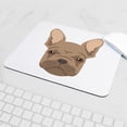 thumbnail image 5 of CafePress - French Bulldog Face Mousepad - Non-slip Rubber Mousepad, Gaming Mouse Pad, 5 of 6