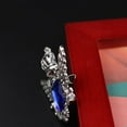 thumbnail image 4 of Men' Crystal Neck Tips Collar Pin Brooch Fashion, 4 of 7
