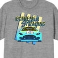 thumbnail image 2 of Car Fanatic Blue 06 Race Car Extreme Speed Racing Men's Heather Gray Graphic Tee-Small, 2 of 4