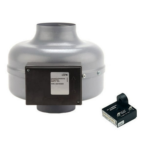 Continental Fan Manufacturing Dvk100bC 152 Cfm InLine Dryer Booster