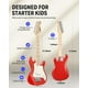 thumbnail image 2 of Donner Kits para principiantes de guitarra eléctrica para niños de 30 pulgadas, mini guitarra eléctrica estilo ST para niños y niñas con amplificador, bolsa 600D, afinador, púas, cable, correa, cuerda, 2 of 5