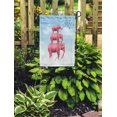 thumbnail image 2 of JSDART Colorful Dream Three Pink Elephants in The Clouds Butterflies Magazine Computer Graphics Abstract Garden Flag Decorative Flag House Banner 12x18 inch, 2 of 2