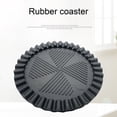 thumbnail image 4 of Riguas 10Pcs Cup Coaster Elastic Stain-Resistance Rubber Beverage Drinking Tea Coaster for Restaurants, 4 of 8