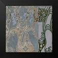 thumbnail image 2 of Goldberger, Jennifer 12x12 Black Modern Framed Museum Art Print Titled - Medallions and Damask I, 2 of 5