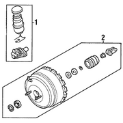 Genuine OE Honda Booster Assembly - 8-97288-243-1 Fits select: 2002 HONDA PASSPORT EX/LX