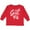 Red, variant on Inktastic Tractor Girl Girls Long Sleeve Toddler T-Shirt