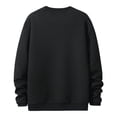 thumbnail image 4 of HOOMEUMY Men's Solid Long Sleeved Round Neck Casual Sports T shirt Fashionable Comfortableable Daily Use for Outdoor Activities and Leisure Wear, 4 of 9
