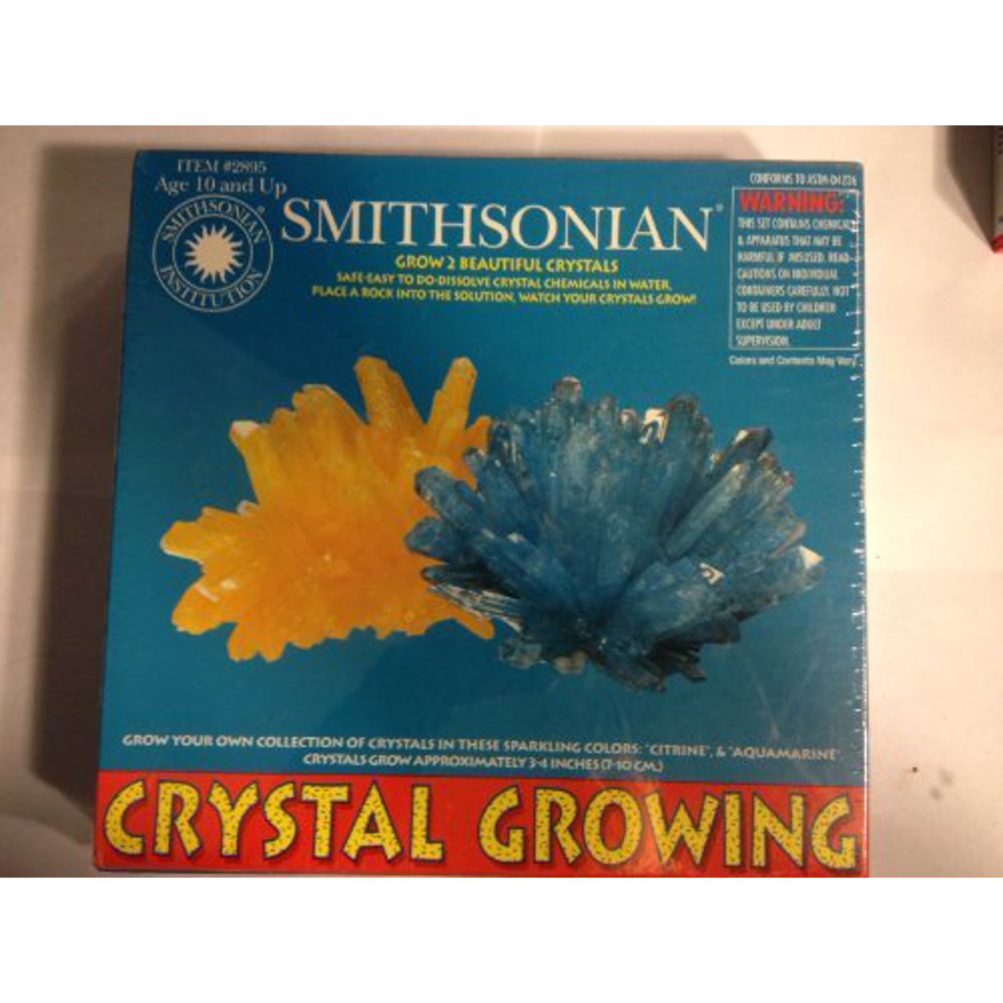 Smithsonian Crystal Growing Kit Walmart Canada