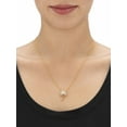 thumbnail image 3 of PalmBeach Jewelry Diamond Accent Palm Tree Pendant Necklace in 14k Gold-plated Sterling Silver 18", 3 of 4