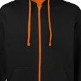 thumbnail image 3 of Awdis Mens Varsity Hooded Sweatshirt / Hoodie / Zoodie, 3 of 4
