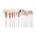 thumbnail image 1 of Set de Brochas de Maquillaje TB TOOLS FOR BEAUTY MIMO T4B Rose Golden Blanco Hueso 18 Pzs, 1 of 3