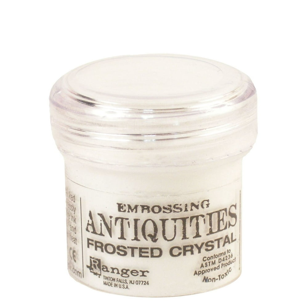Embossing Powder frosted crystal, 1 oz., jar (pack of 3)