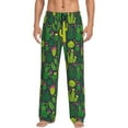 thumbnail image 1 of Balery Cactus 1 Pantalones de pijama para hombre, pijama ultraligero, pantalón de descanso-Medium, 1 of 6