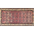 thumbnail image 1 of Ahgly Company Machine Washable Indoor Rectangle Contemporary Chestnut Brown Area Rugs, 4' x 6', 1 of 7