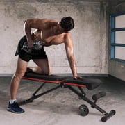 Weight Bench, Foldable Workout Bench with 9 Adjustable Position, Bench Press with 795LBS Capacity, for home gym, Strength Training Bench