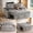 Gray, variant on 65" Loveseat Sofa Bed,3-in-1 Sleeper Sofa,2 Seater Convertible Couch with Adjustable Backrest,Swivel Side Table and USB,Hidden Storage,Pull Out Bed(Chenille,Gray)