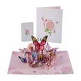thumbnail image 7 of KUNPENG Mother's Day Cards, 3D Pop Up Card, Butterfly Card, Greeting Cards, Mother's Day Gifts, Flower Bouquet Card, Thank You Card, Anniversary Card, 7.9 x 6.3", 1 Pcs, 7 of 7
