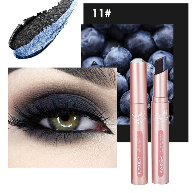 Iumwxz Two In One Cream Eye Shadow Stick, Two-color Eye Shadow Stick, Color Eye Shadow Pen