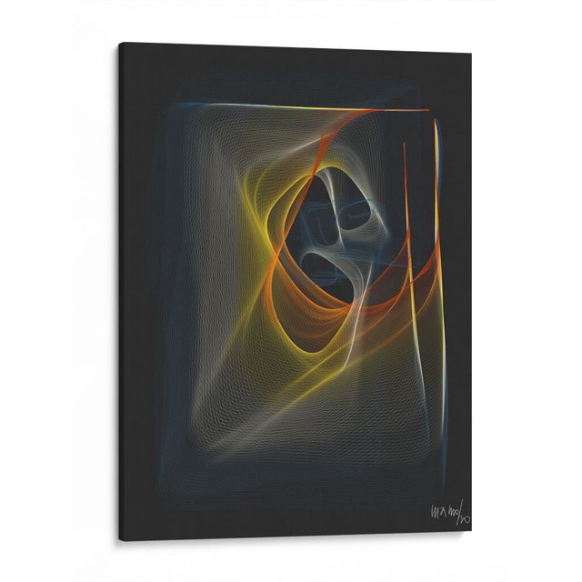 Cuadro decorativo Abstracto - El faro por Gina Villalobos en canvas tamaño 30 x 40 cm Canvas Lab Canvas vertical Abstracto en tamaño 30 x 40 cm