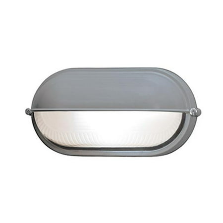 

Nauticus 20291-SAT-FST 1 Light Bulkhead in Satin with Frosted Glass