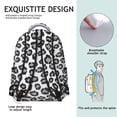 thumbnail image 5 of Leopard Print Backpack for School,Cute School Bag,Schoolbag with Adjustable Shoulder Straps & Padded Back,15.3"x11"x7.1".﻿, 5 of 6