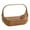 Brown, variant on Picnic Basket, Natural Woven Basket, Natural Woodchip Basket, Woven Baskets for Gift, Suitable Storage for Egg Gathering, Wedding, Candy Gift & Toy