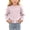 Purple, variant on Wilark Girls Long Sleeve T Shirts with Ruffle Size 5, Cotton Cute Crew Neck Casual Kids Fall Clothes Pink