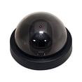 thumbnail image 2 of Monitor simulado de simulación de cámara CCTV de seguridad domo con luz LED parpadeante para uso en interiores y exteriores, 2 of 7