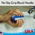 thumbnail image 6 of LOLA Hand & Nail Brush, Dual-Purpose, Soft Side & Stiff Side, Block Handle - 1 CT, 6 of 8