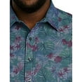 thumbnail image 2 of Synrgy by DXL Men's Big and Tall Chambray Tropical Sport Shirt Multi 6XL, 2 of 5