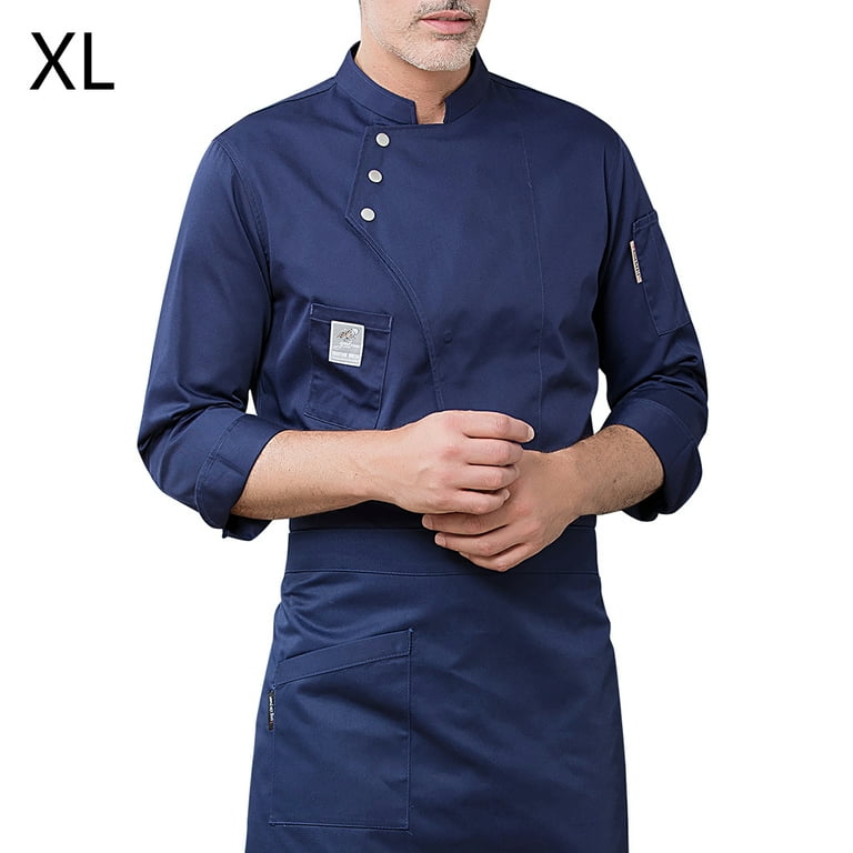 Irene Inevent Fashionable Chef Coat Winter Long Sleeve Chef Jacket