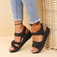 thumbnail image 4 of EU38 = MX4.5 = MX24 = Foot length 24cmNegroSandalias Romanas De Playa Para Mujer: Elegantes, Cómodas Y esquí esquí Gafas de esquí, 4 of 5