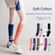 thumbnail image 3 of Calcetines de compresión para piernas antimusculares para mujer, para correr, maratones, deportes, fitness, yoga, profesionales, 3 of 6