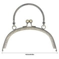 thumbnail image 5 of UrbanEden Semicircle Purse Handle Frame Metal Handbags Clasp Lock 16.5cm Bag DIY Making Supplies, Handbag Handle Clasp,Purse Handle For DIY Making Handbag Sewing Craft Accessori, 5 of 8