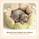 thumbnail image 4 of Abbraccia Cama de felpa para gato, interior, cálida, forma redonda, 4 of 6