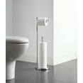 thumbnail image 2 of SunnyPoint Free Standing Bathroom Toilet Paper Holder Stand with Reserve (Chrome; FreeStand), 2 of 4