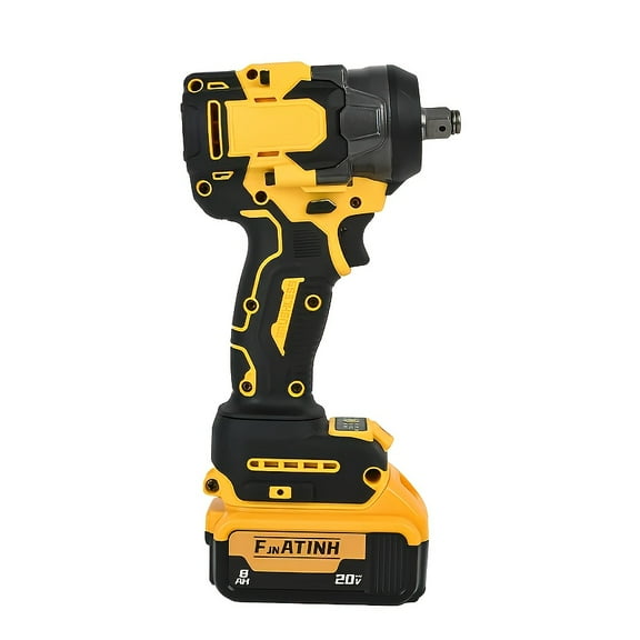 Cordless Impact Wrench for Dewalt 20V Battery - 450 Lbs Ft (600 Nm) Brushless, 1/2 Inch, 3300 RPM (Tool Only) - Holiday Gift