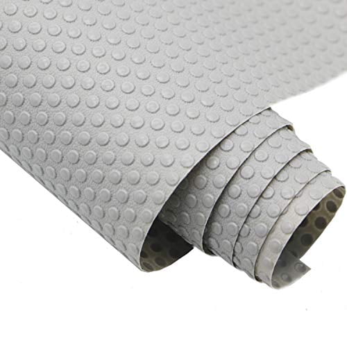 Hersvin Shelf Liner 23 6 X196 9 Non Adhesive Drawer Liners Eva Kitchen Cupboard Cabinet Covering Undersink Mat Washable Fridge Lining Paper For Home Office Light Gray Dot Walmart Com Walmart Com