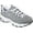 Gray/White, variant on Skechers Women's Sport D'Lites Biggest Fan Lace-up Athletic Sneaker, Wide Width Available