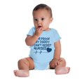 thumbnail image 4 of Proof Daddy Can't Resist Nurses Heart Romper Boys or Girls Infant Baby Brisco Brands 6M, 4 of 6
