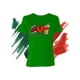 thumbnail image 1 of Playera Blusa Impreso De Peace Love Michelada Fiestas Patrias Mexico Septiembre Independencia Color Verde Talla Mediana Marca Emil SaEs, 1 of 4